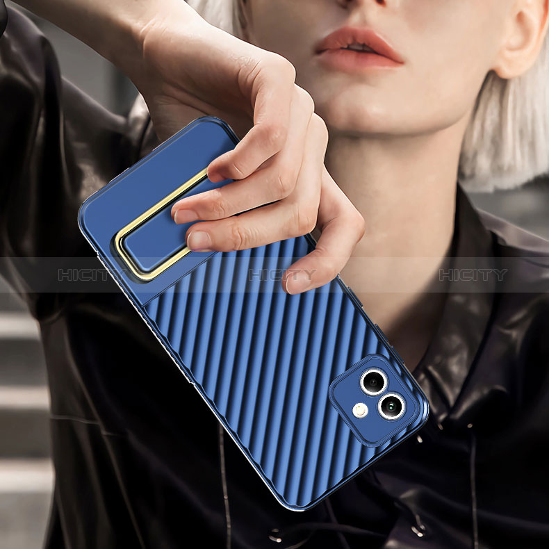 Funda Silicona Carcasa Ultrafina Goma con Soporte KC1 para Samsung Galaxy A04E