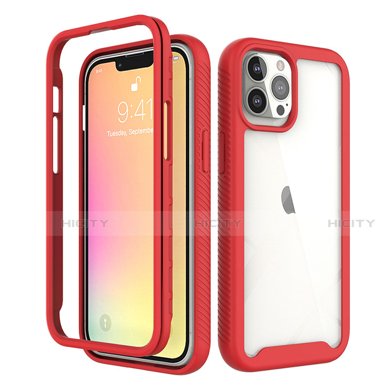 Funda Silicona Carcasa Ultrafina Goma Frontal y Trasera 360 Grados para Apple iPhone 13 Pro