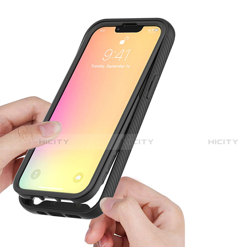 Funda Silicona Carcasa Ultrafina Goma Frontal y Trasera 360 Grados para Apple iPhone 14