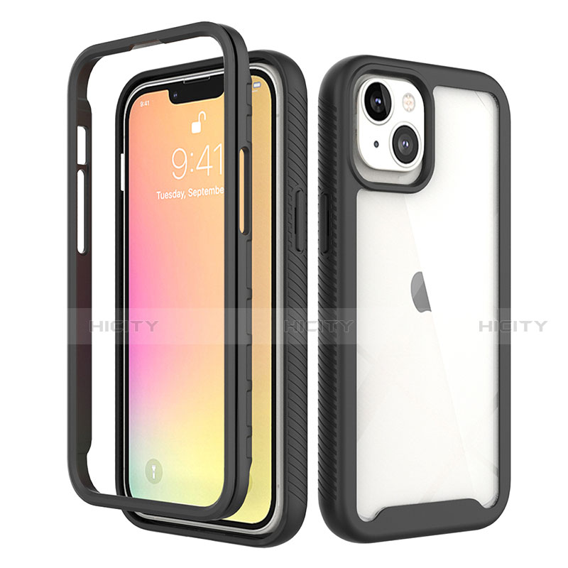 Funda Silicona Carcasa Ultrafina Goma Frontal y Trasera 360 Grados para Apple iPhone 14