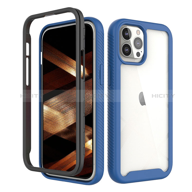 Funda Silicona Carcasa Ultrafina Goma Frontal y Trasera 360 Grados para Apple iPhone 14 Pro Max