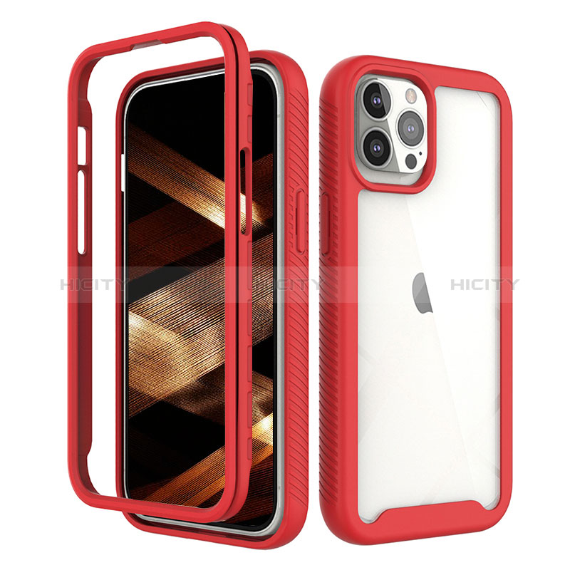 Funda Silicona Carcasa Ultrafina Goma Frontal y Trasera 360 Grados para Apple iPhone 14 Pro Max