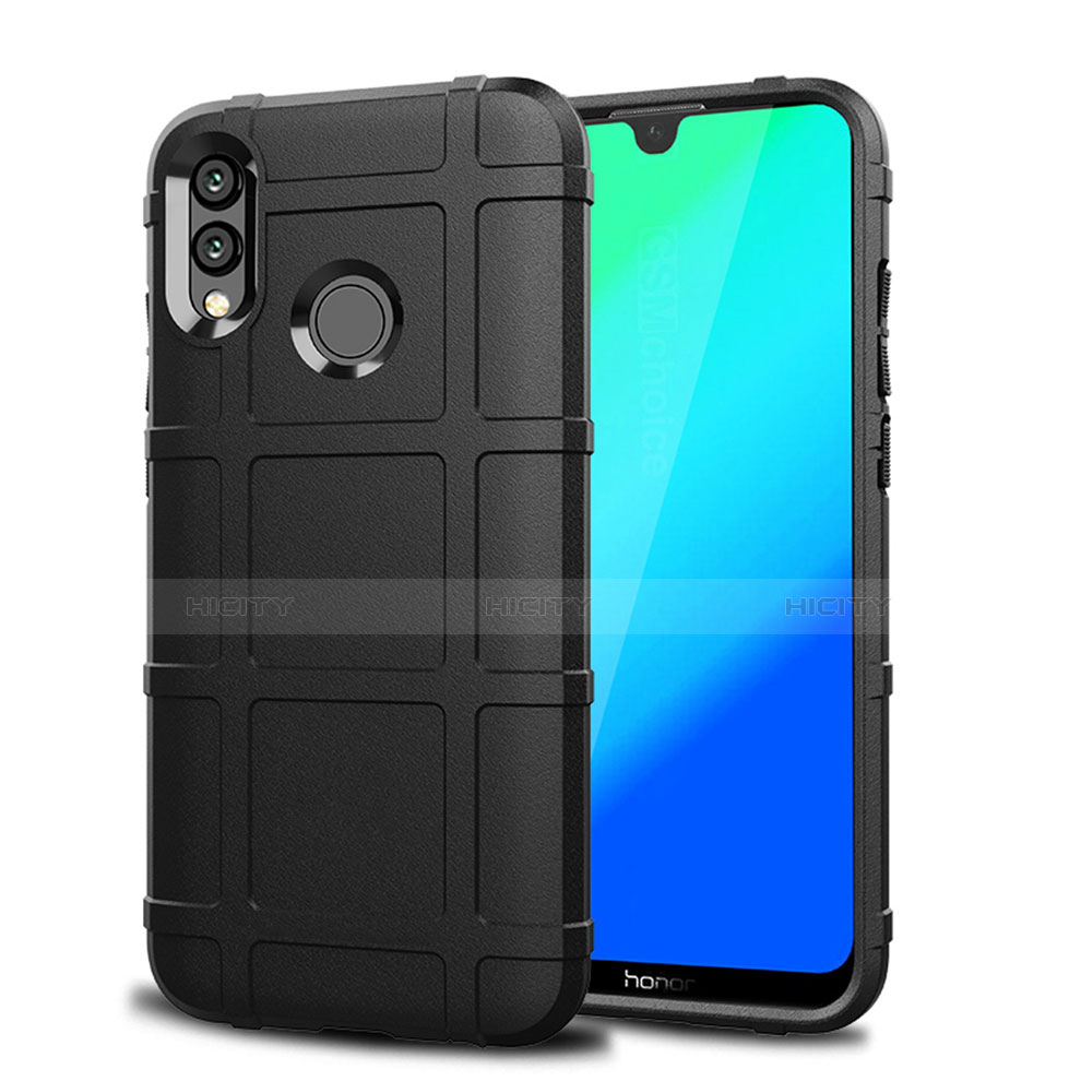 Funda Silicona Carcasa Ultrafina Goma Frontal y Trasera 360 Grados para Huawei P Smart (2019) Negro