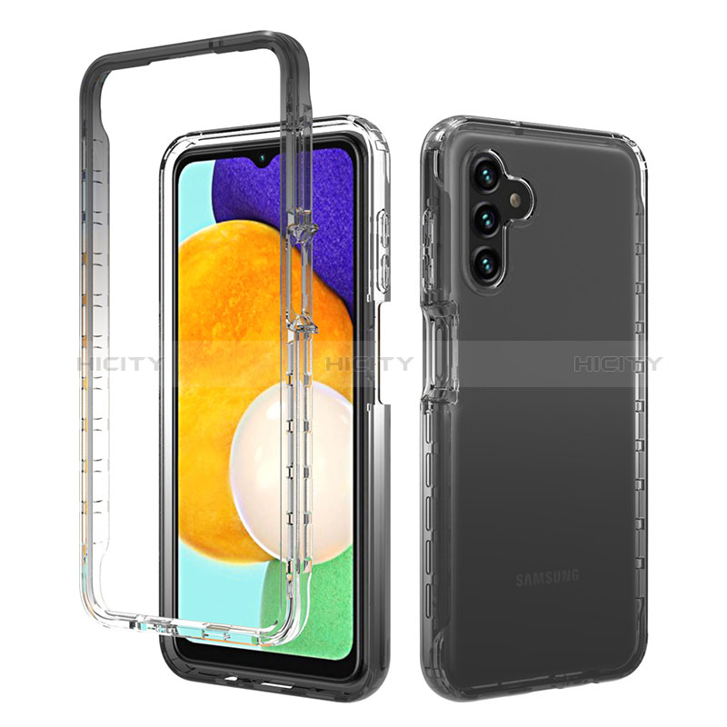 Funda Silicona Carcasa Ultrafina Transparente Goma Frontal y Trasera 360 Grados Gradiente para Samsung Galaxy A04s