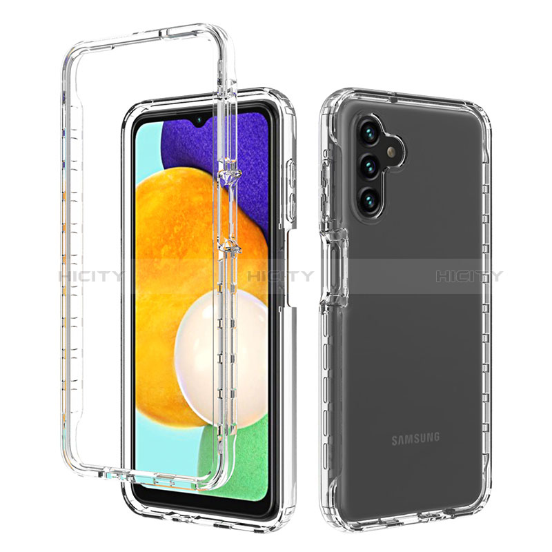 Funda Silicona Carcasa Ultrafina Transparente Goma Frontal y Trasera 360 Grados Gradiente para Samsung Galaxy A04s