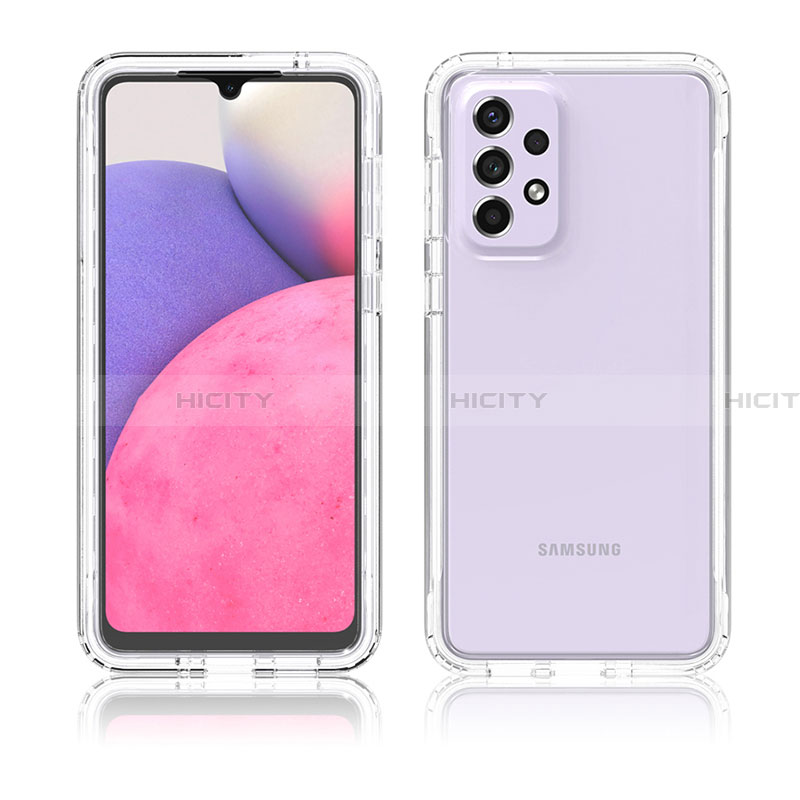 Funda Silicona Carcasa Ultrafina Transparente Goma Frontal y Trasera 360 Grados Gradiente para Samsung Galaxy A33 5G