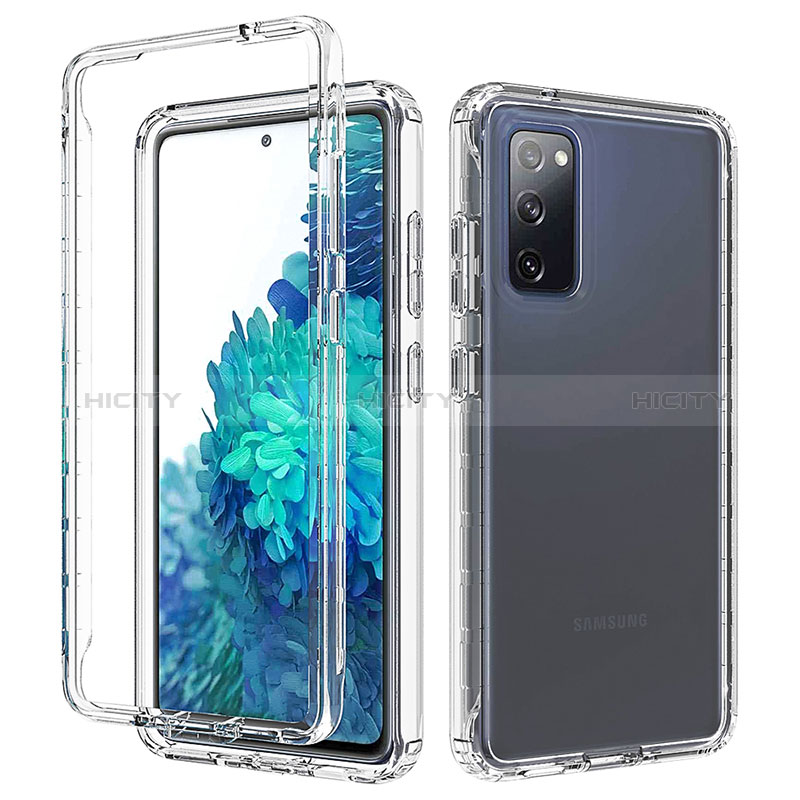 Funda Silicona Carcasa Ultrafina Transparente Goma Frontal y Trasera 360 Grados Gradiente para Samsung Galaxy S20 FE 5G