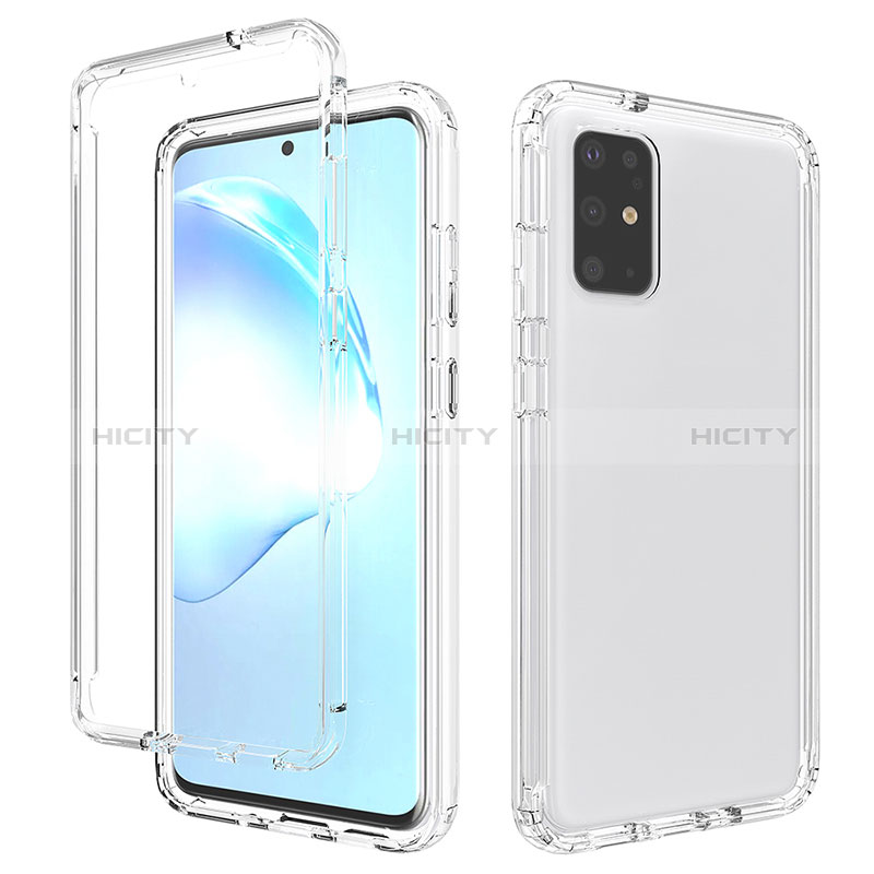 Funda Silicona Carcasa Ultrafina Transparente Goma Frontal y Trasera 360 Grados Gradiente para Samsung Galaxy S20 Plus 5G