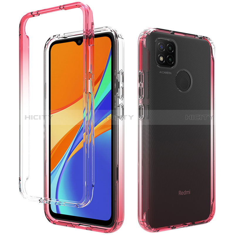 Funda Silicona Carcasa Ultrafina Transparente Goma Frontal y Trasera 360 Grados Gradiente para Xiaomi POCO C31