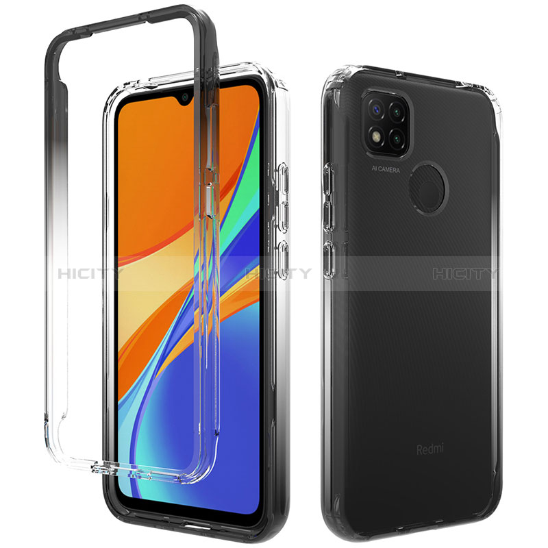 Funda Silicona Carcasa Ultrafina Transparente Goma Frontal y Trasera 360 Grados Gradiente para Xiaomi POCO C31