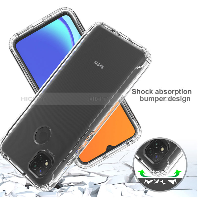 Funda Silicona Carcasa Ultrafina Transparente Goma Frontal y Trasera 360 Grados Gradiente para Xiaomi POCO C31