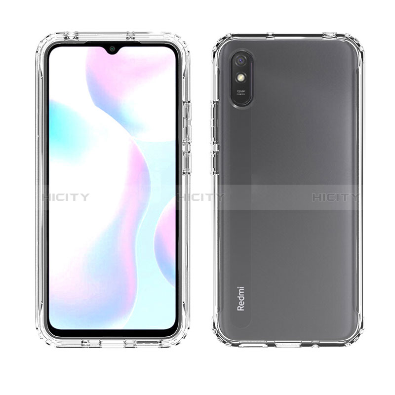 Funda Silicona Carcasa Ultrafina Transparente Goma Frontal y Trasera 360 Grados Gradiente para Xiaomi Redmi 9i