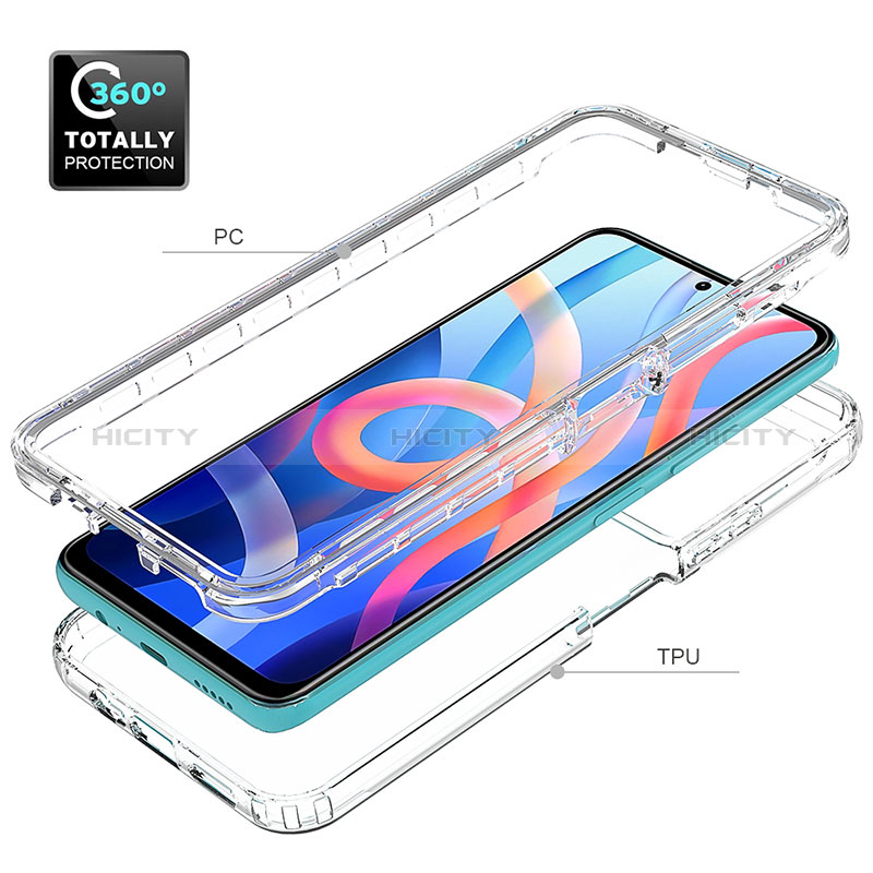 Funda Silicona Carcasa Ultrafina Transparente Goma Frontal y Trasera 360 Grados Gradiente para Xiaomi Redmi Note 11S 5G