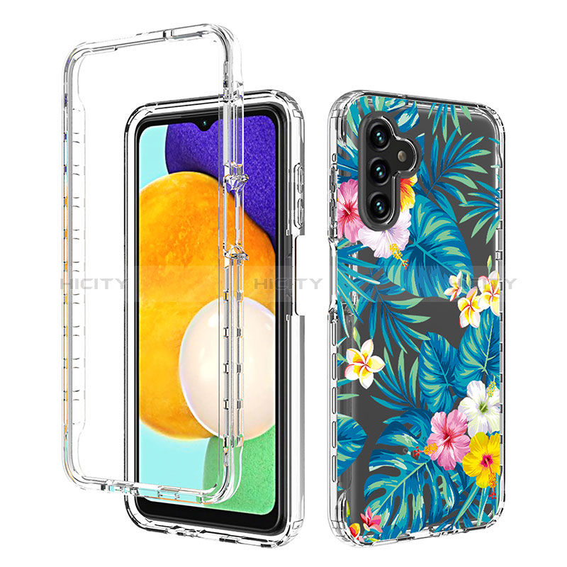 Funda Silicona Carcasa Ultrafina Transparente Goma Frontal y Trasera 360 Grados para Samsung Galaxy A04s