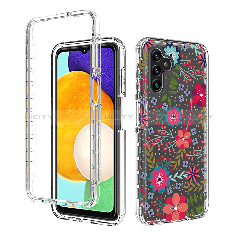 Funda Silicona Carcasa Ultrafina Transparente Goma Frontal y Trasera 360 Grados para Samsung Galaxy A04s