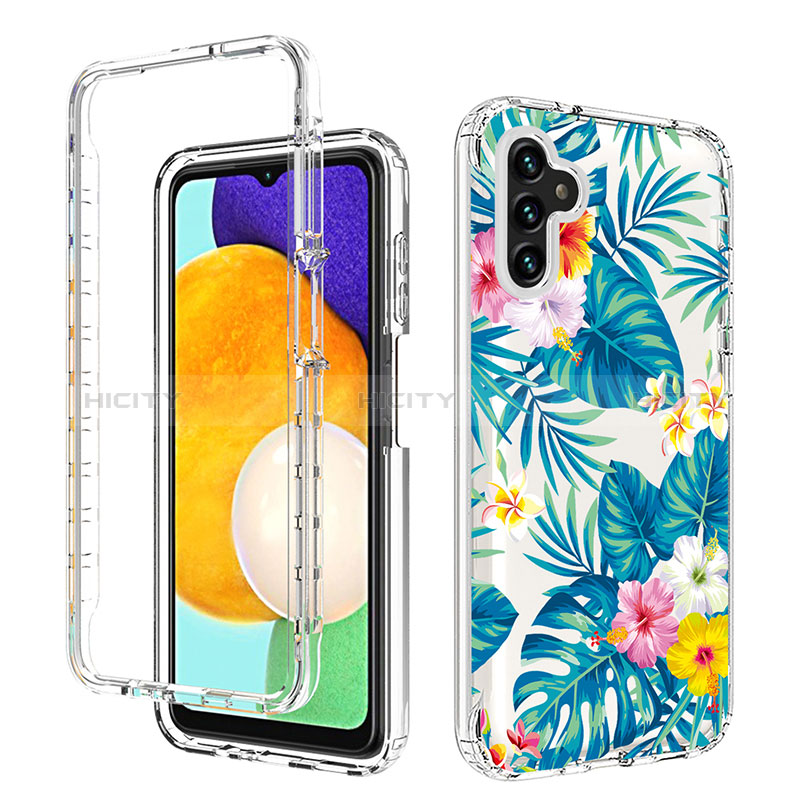 Funda Silicona Carcasa Ultrafina Transparente Goma Frontal y Trasera 360 Grados para Samsung Galaxy A04s