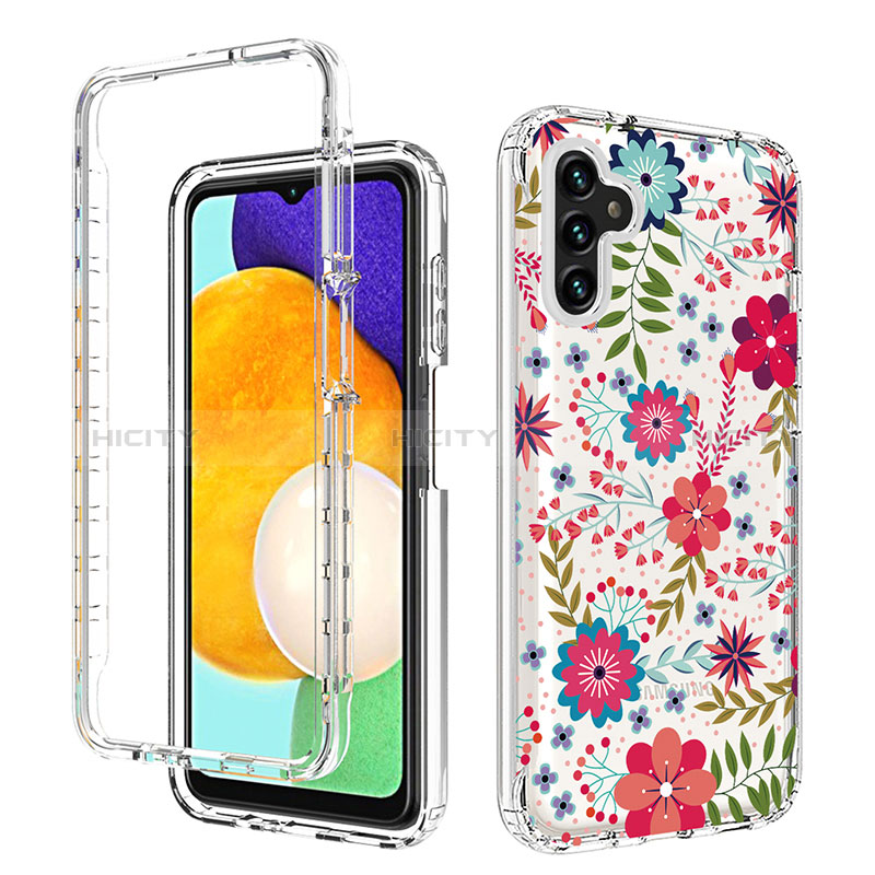 Funda Silicona Carcasa Ultrafina Transparente Goma Frontal y Trasera 360 Grados para Samsung Galaxy A04s