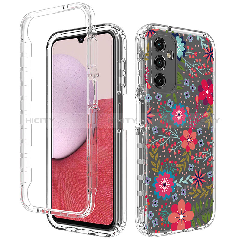 Funda Silicona Carcasa Ultrafina Transparente Goma Frontal y Trasera 360 Grados para Samsung Galaxy A14 5G