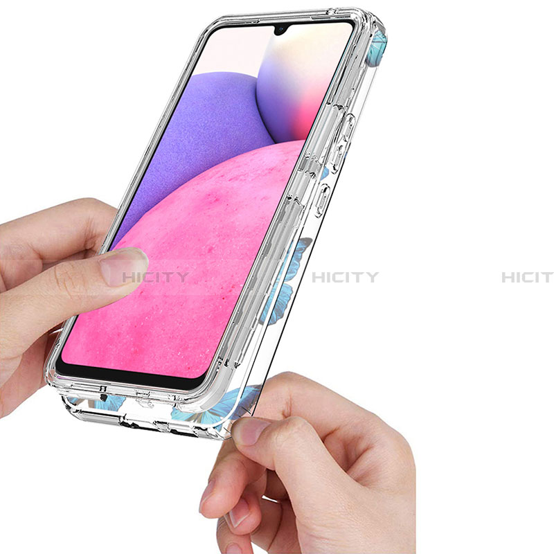 Funda Silicona Carcasa Ultrafina Transparente Goma Frontal y Trasera 360 Grados para Samsung Galaxy A33 5G