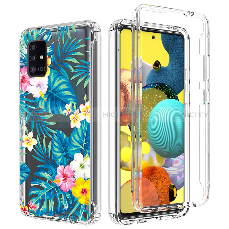 Funda Silicona Carcasa Ultrafina Transparente Goma Frontal y Trasera 360 Grados para Samsung Galaxy M40S