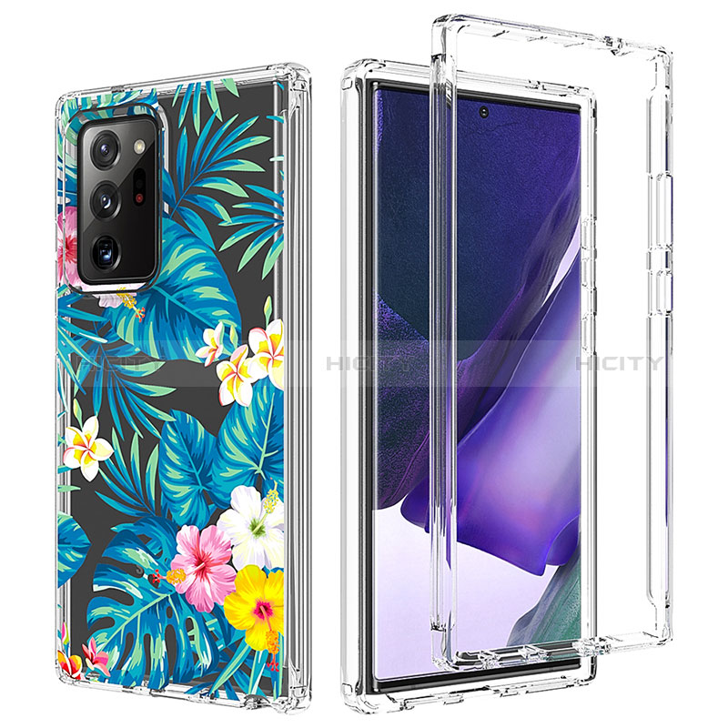 Funda Silicona Carcasa Ultrafina Transparente Goma Frontal y Trasera 360 Grados para Samsung Galaxy Note 20 Ultra 5G