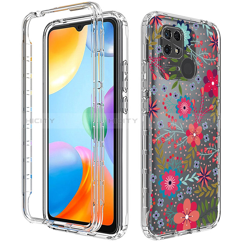 Funda Silicona Carcasa Ultrafina Transparente Goma Frontal y Trasera 360 Grados para Xiaomi Redmi 10C 4G