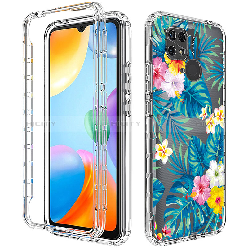 Funda Silicona Carcasa Ultrafina Transparente Goma Frontal y Trasera 360 Grados para Xiaomi Redmi 10C 4G