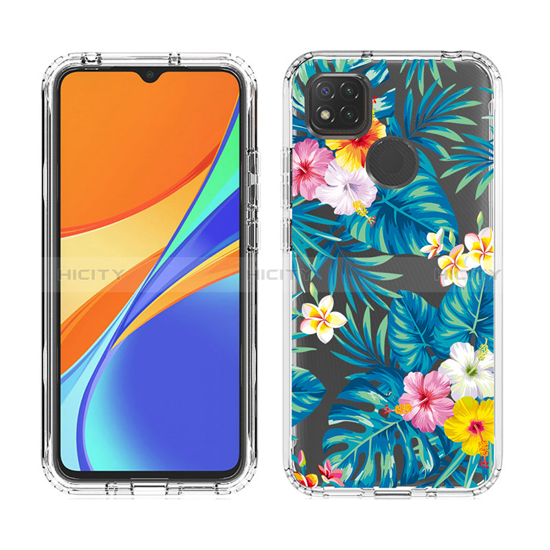 Funda Silicona Carcasa Ultrafina Transparente Goma Frontal y Trasera 360 Grados para Xiaomi Redmi 9 India