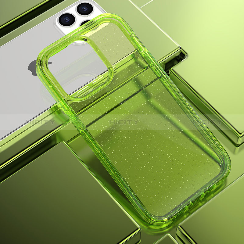 Funda Silicona Carcasa Ultrafina Transparente Goma Frontal y Trasera 360 Grados YJ1 para Apple iPhone 13 Pro