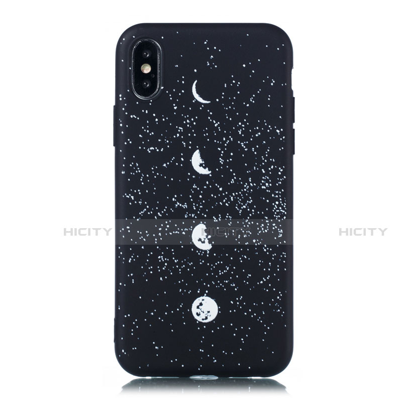 Funda Silicona Gel Goma Estrellado Carcasa para Apple iPhone XR Multicolor