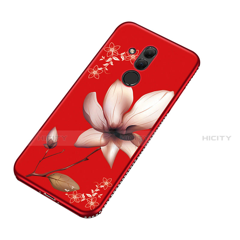 Funda Silicona Gel Goma Flores Carcasa H01 para Huawei Mate 20 Lite