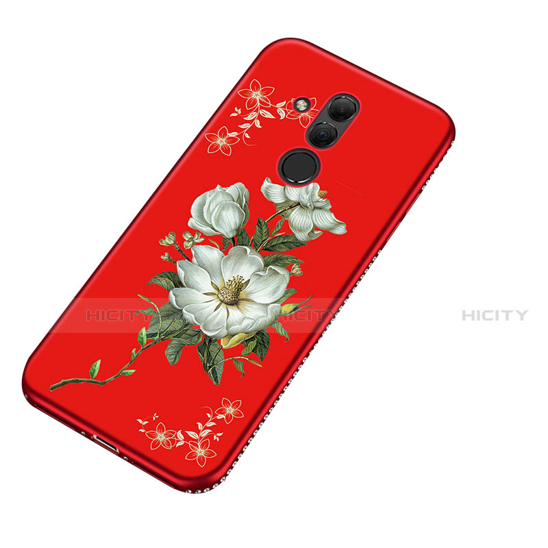 Funda Silicona Gel Goma Flores Carcasa H01 para Huawei Mate 20 Lite Multicolor