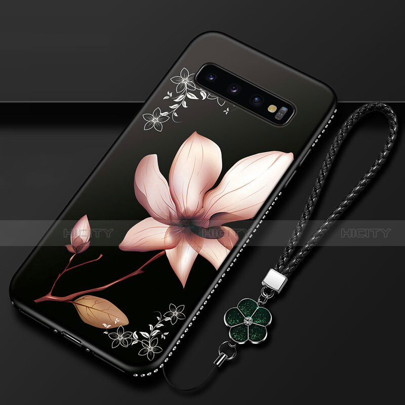 Funda Silicona Gel Goma Flores Carcasa K01 para Samsung Galaxy S10