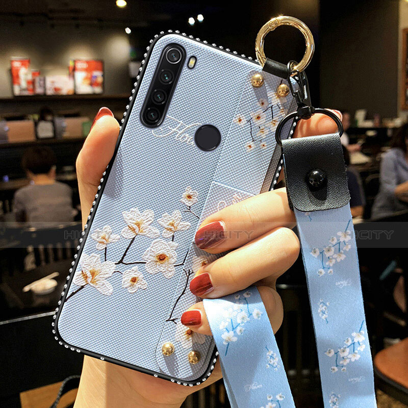 Funda Silicona Gel Goma Flores Carcasa K02 para Xiaomi Redmi Note 8