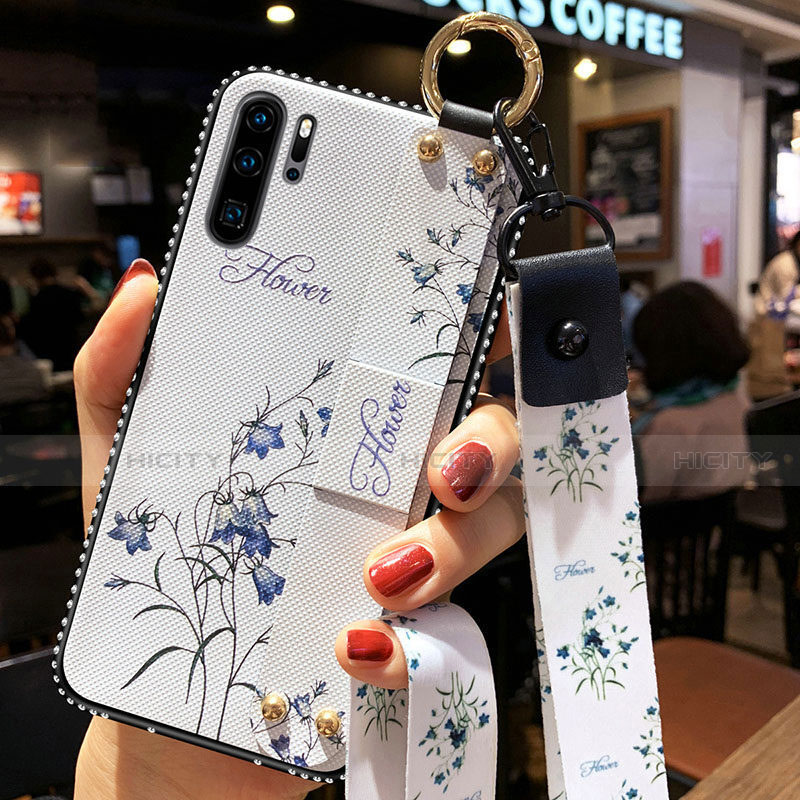 Funda Silicona Gel Goma Flores Carcasa K04 para Huawei P30 Pro New Edition