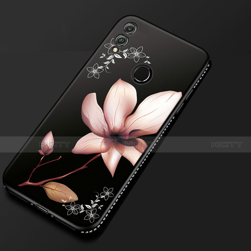 Funda Silicona Gel Goma Flores Carcasa para Huawei Honor 8X