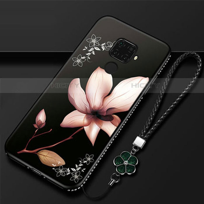 Funda Silicona Gel Goma Flores Carcasa para Huawei Mate 30 Lite