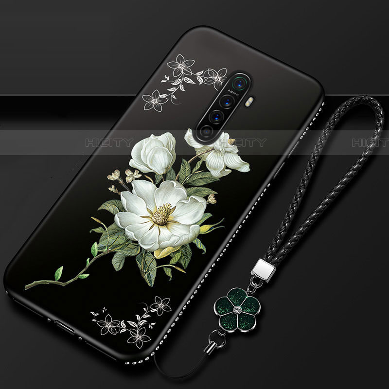 Funda Silicona Gel Goma Flores Carcasa para Oppo Reno Ace