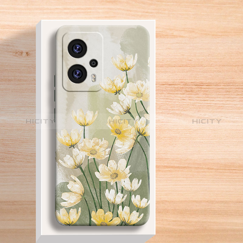 Funda Silicona Gel Goma Flores Carcasa para Xiaomi Redmi Note 11T Pro+ Plus 5G