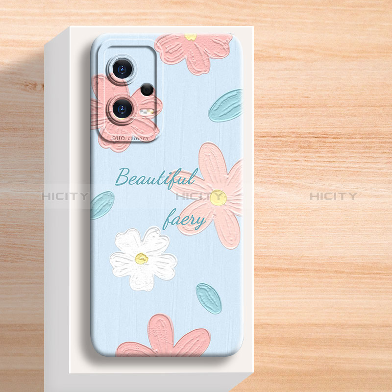 Funda Silicona Gel Goma Flores Carcasa para Xiaomi Redmi Note 12 Pro+ Plus 5G