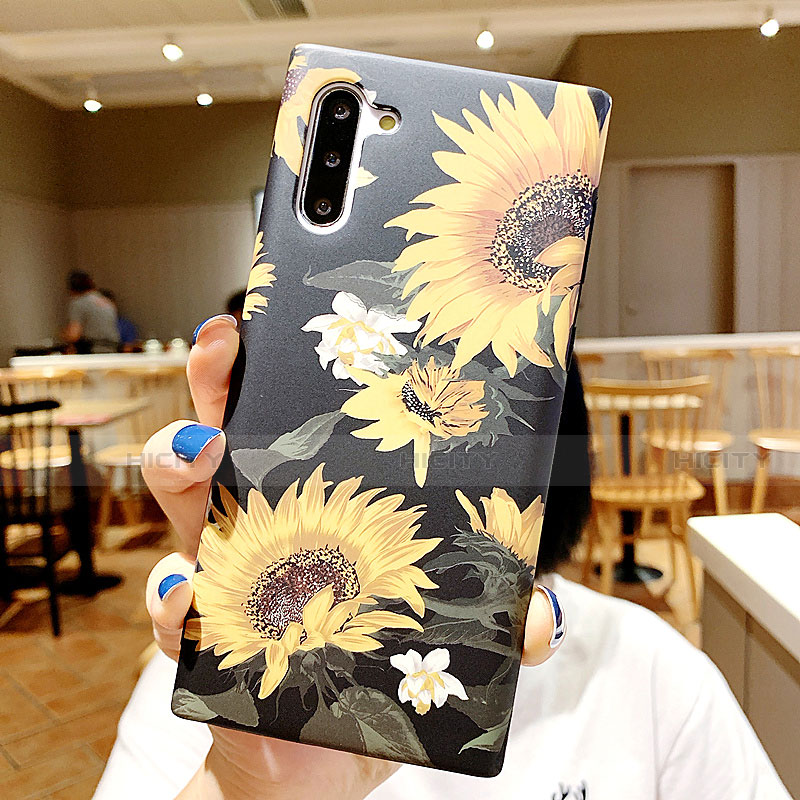 Funda Silicona Gel Goma Flores Carcasa S01 para Samsung Galaxy Note 10 5G