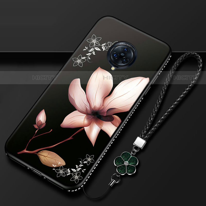 Funda Silicona Gel Goma Flores Carcasa S01 para Vivo Nex 3