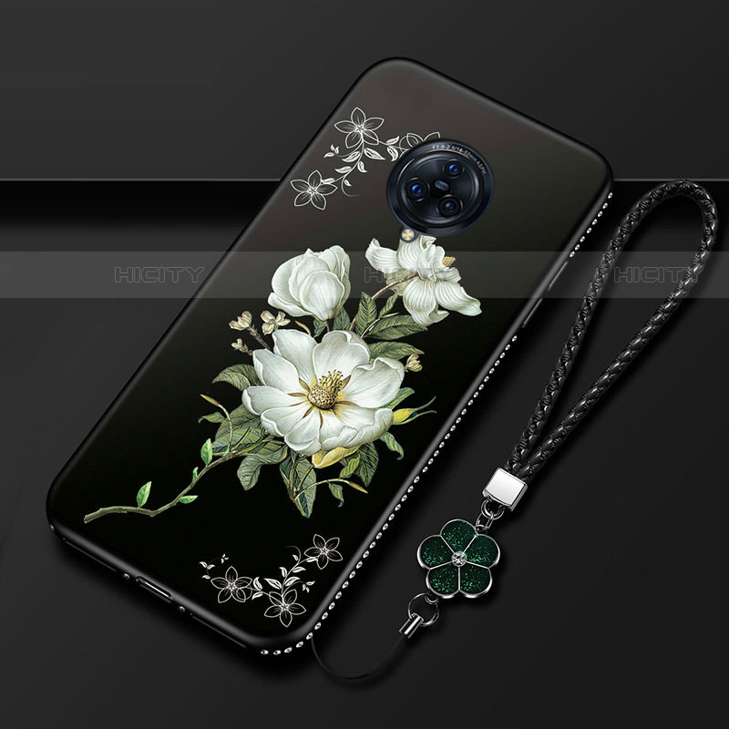 Funda Silicona Gel Goma Flores Carcasa S01 para Vivo Nex 3S