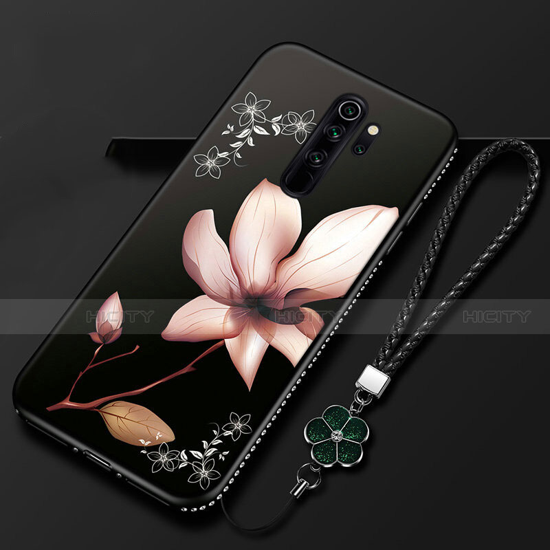 Funda Silicona Gel Goma Flores Carcasa S01 para Xiaomi Redmi Note 8 Pro