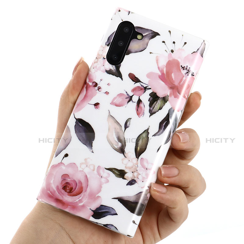 Funda Silicona Gel Goma Flores Carcasa S03 para Samsung Galaxy Note 10 5G