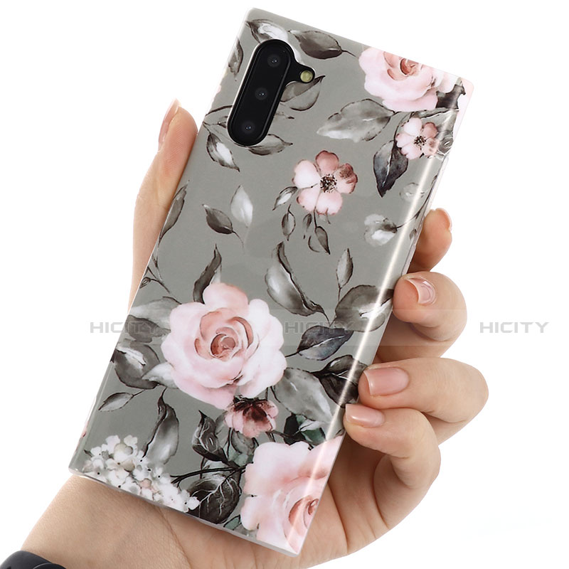 Funda Silicona Gel Goma Flores Carcasa S03 para Samsung Galaxy Note 10 5G