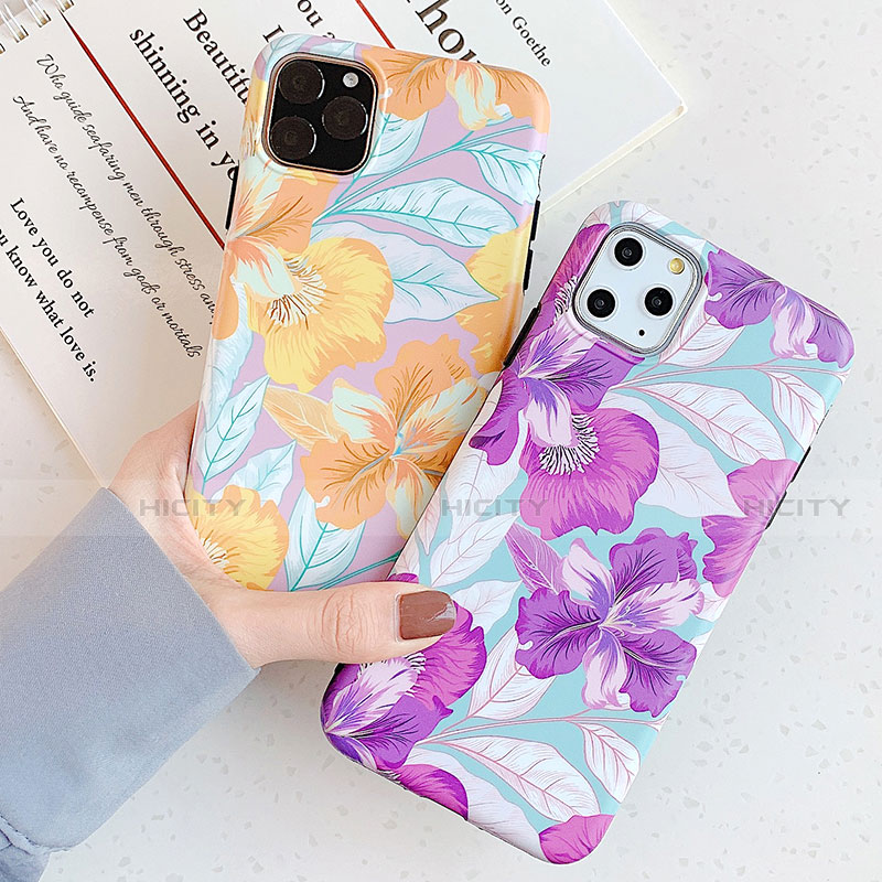 Funda Silicona Gel Goma Flores Carcasa S04 para Apple iPhone 11 Pro