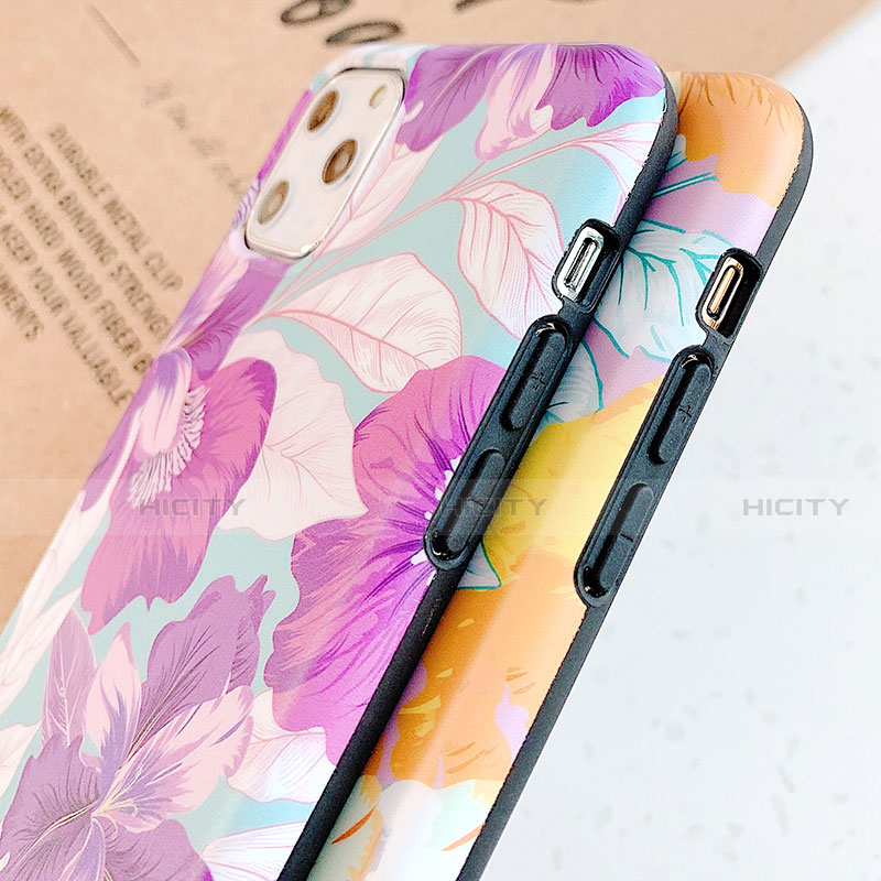 Funda Silicona Gel Goma Flores Carcasa S04 para Apple iPhone 11 Pro