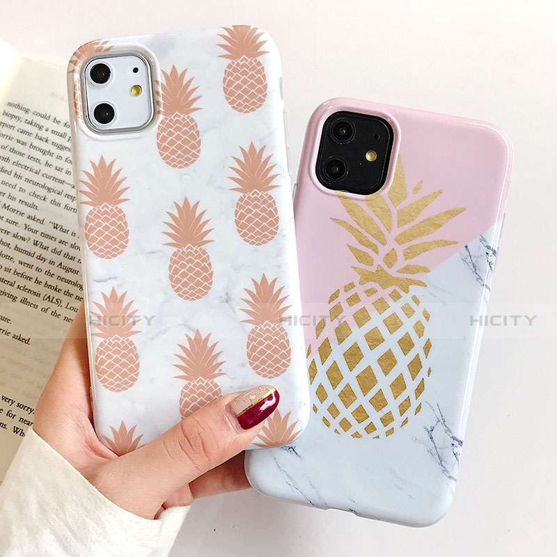 Funda Silicona Gel Goma Fruta Carcasa para Apple iPhone 11