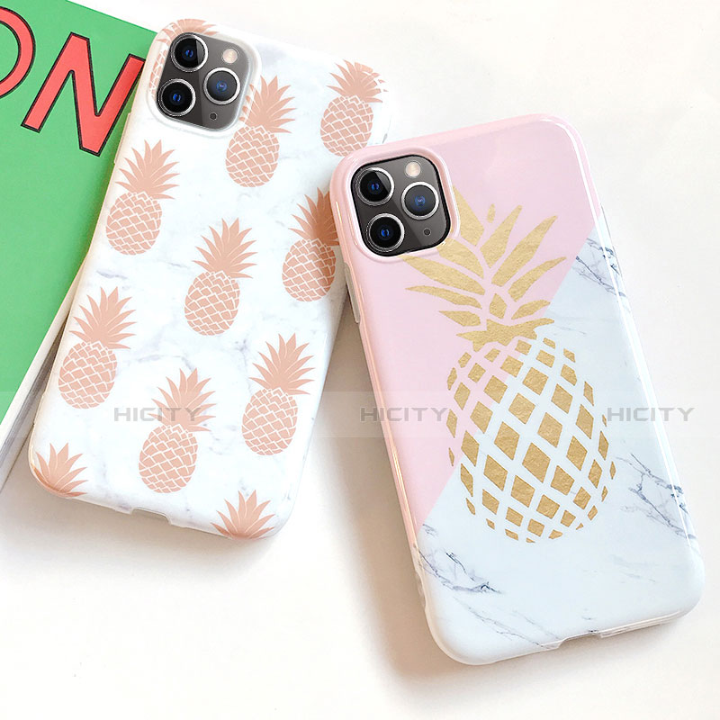 Funda Silicona Gel Goma Fruta Carcasa para Apple iPhone 11 Pro